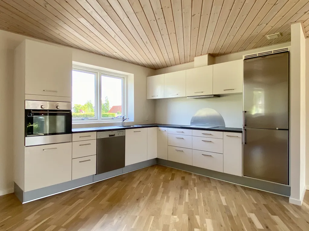 Cucina - Terrace House in Vorgod with Balcony