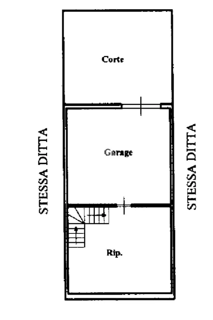 Plan - Terraced Villa with Garden in Foggia