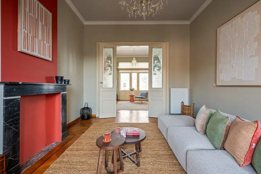 Living Room - Mixed-Use Property with River View in Rupelmonde