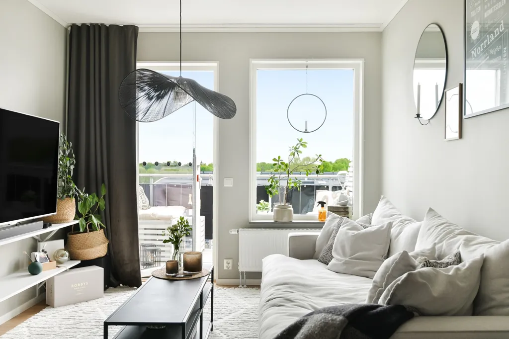 Séjour - Apartment with Sea View in Visby