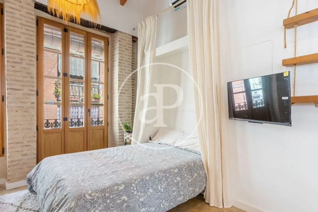 Bedrooms - Duplex with Sea View in El Cabanyal-El Canyamelar