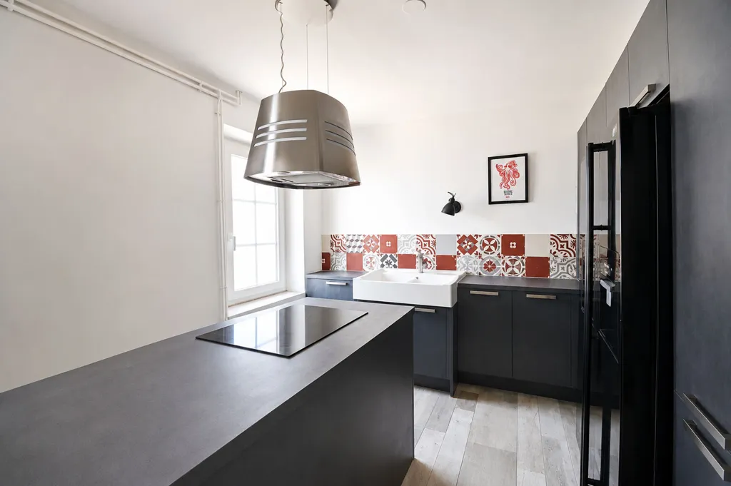 Cucina - Renovated House with Pool in Bouc-Bel-Air