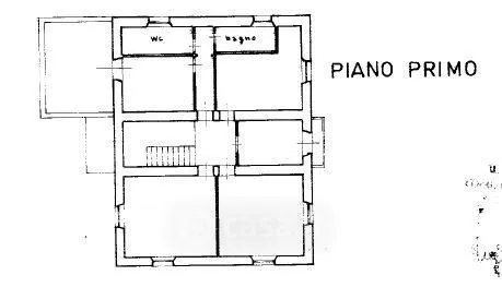 Plan - Historic Villa with Enclosed Garden in Greccio