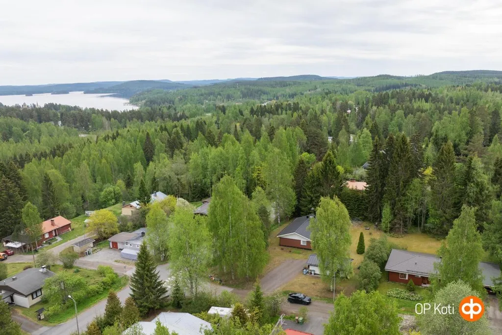 Vue aérienne - Maison 4 pièces à Jyväskylä