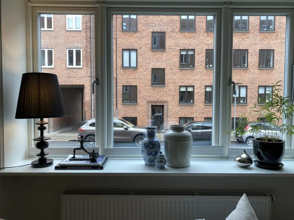 Séjour - Renovated 2-Bed Flat with Balcony in Vestbyen