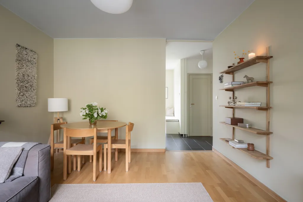 Salle à manger - Restored Apartment with Balcony in Gamlestaden