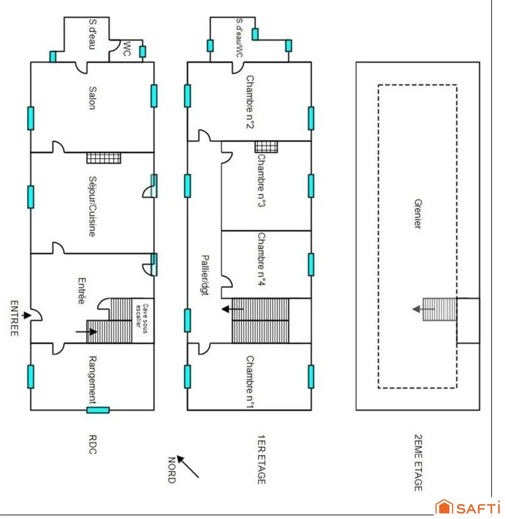 Plan - Maison de Charme avec Vue Montagne à Ostabat-Asme