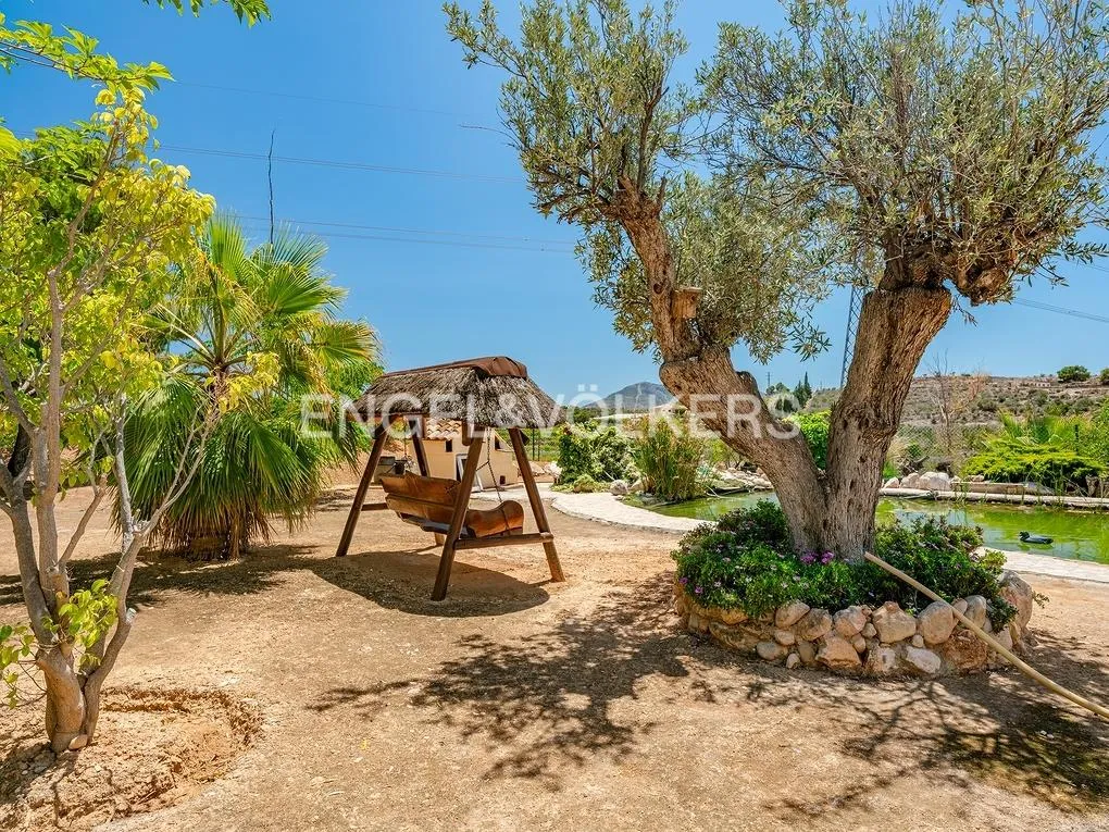 Giardino - Finca Villa with Pool in Altea