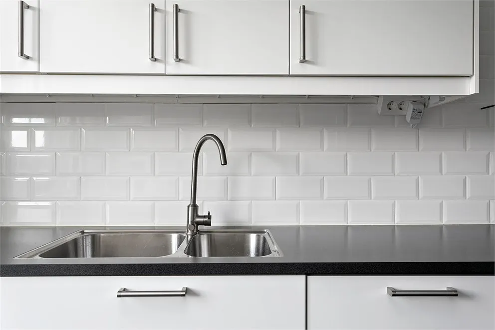Cuisine - Bright Two-Bedroom with Balcony in Göteborg