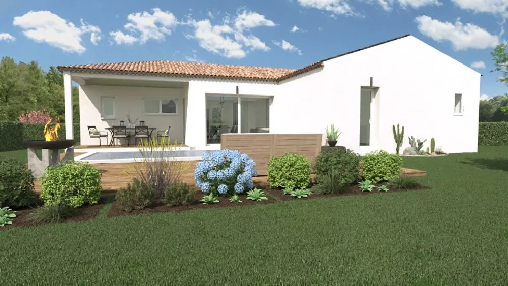 6-Piece Plot for Construction with Garden in Savasse