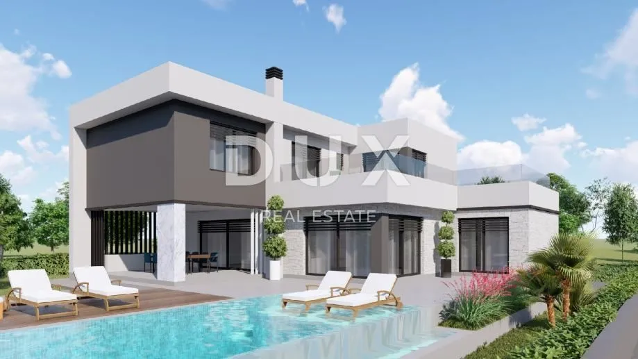 Bassein - Luxury Villa with Sea View in Marčana