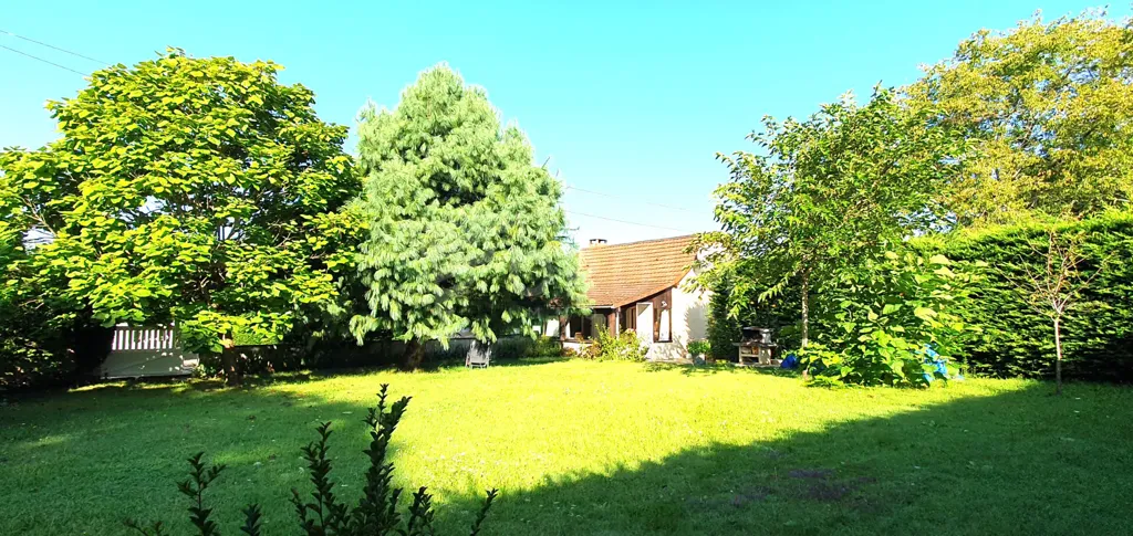 Jardin - Maison de plain-pied avec véranda à Pouilly-sur-Loire
