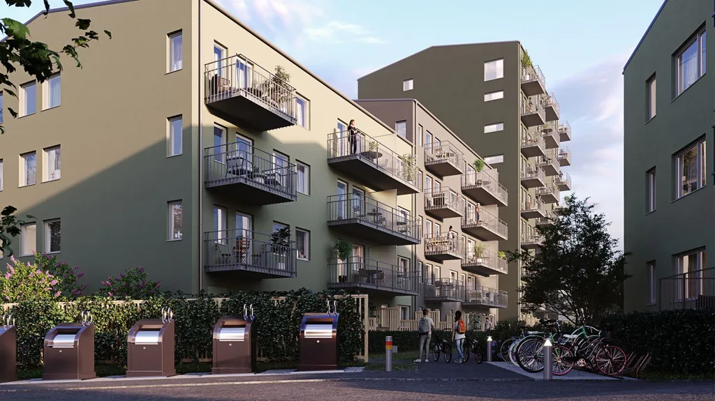 Välivaade - Efficient Flat with Balcony in Stockholm