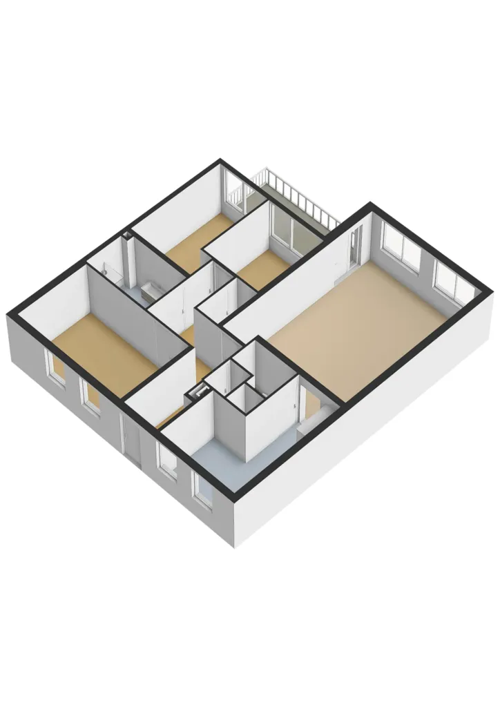 Appartement 4 pièces à Rotterdam