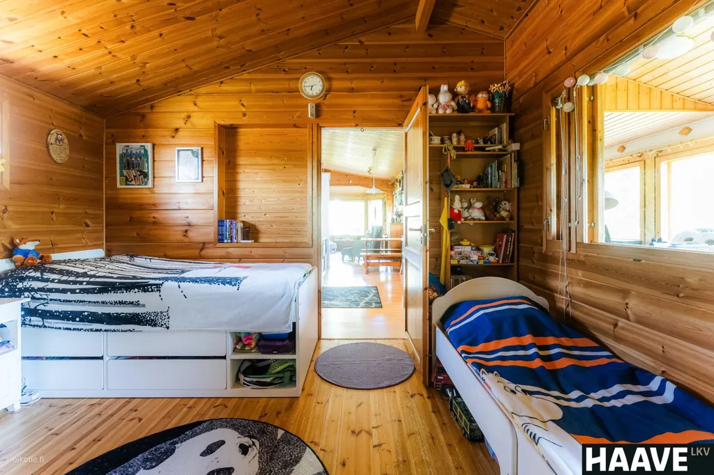 Bedrooms - Country House with Lake in Rauma