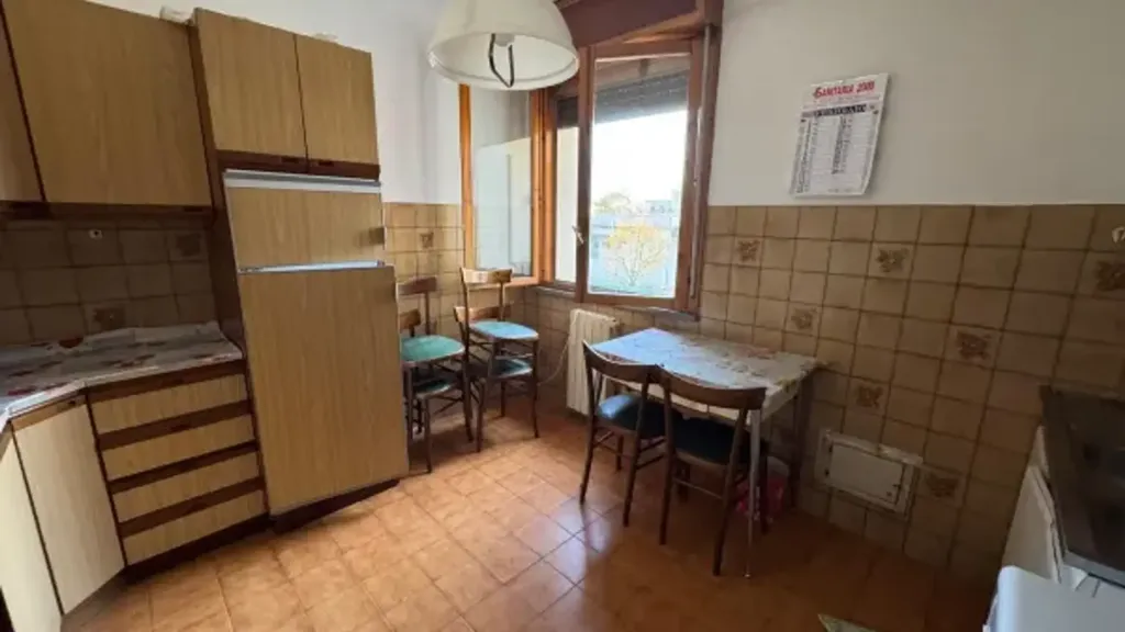 Köök - Rustic-Style Apartment with Garden in Concordia