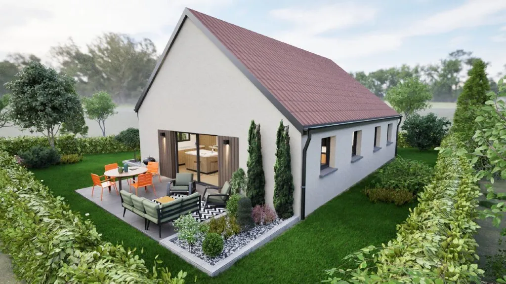 Maison de Plain-Pied avec Garage à Nord Alsace