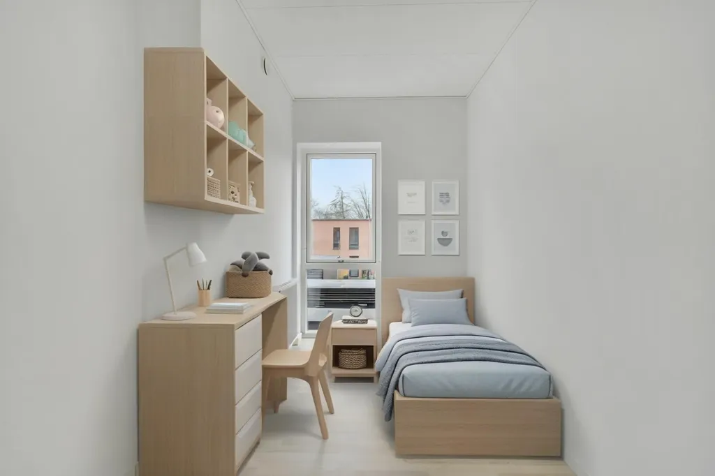 Chambres - 5-Bed Apartment with Garden in Kolding