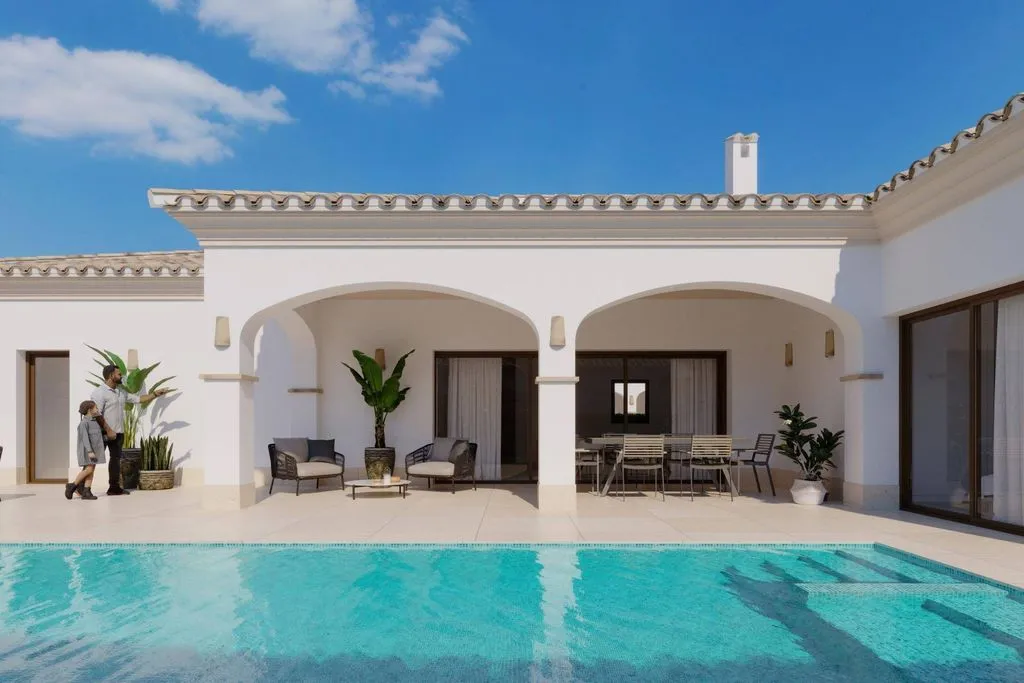 Bassein - Mediterranean Villa with Pool in San Pedro del Pinatar