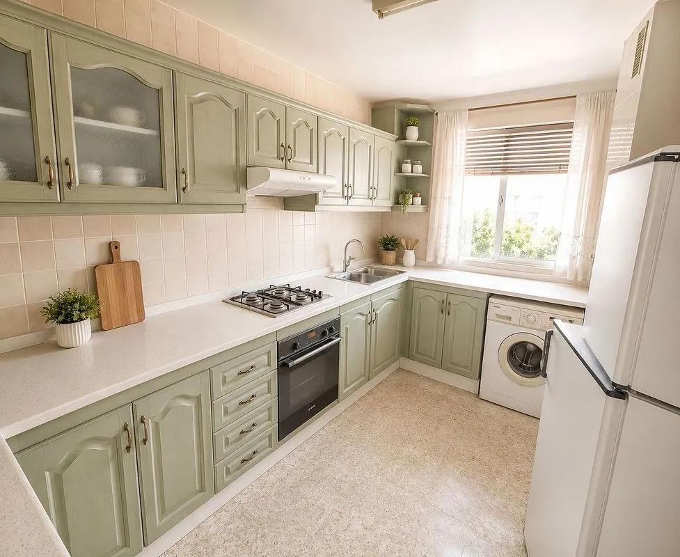 Cuisine - Apartment with Terrace in Santa Paula