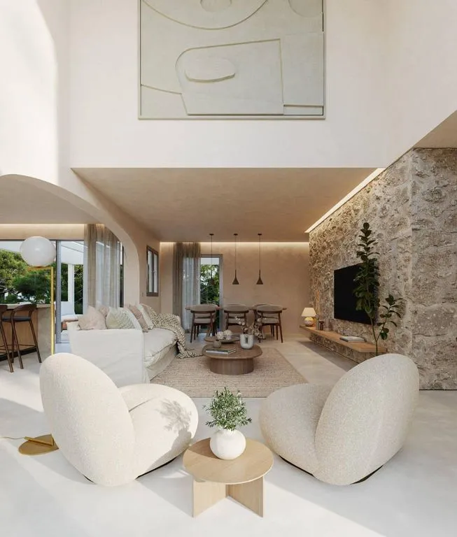 Séjour - Luxury Villa with Designer Pool in Nova Santa Ponsa