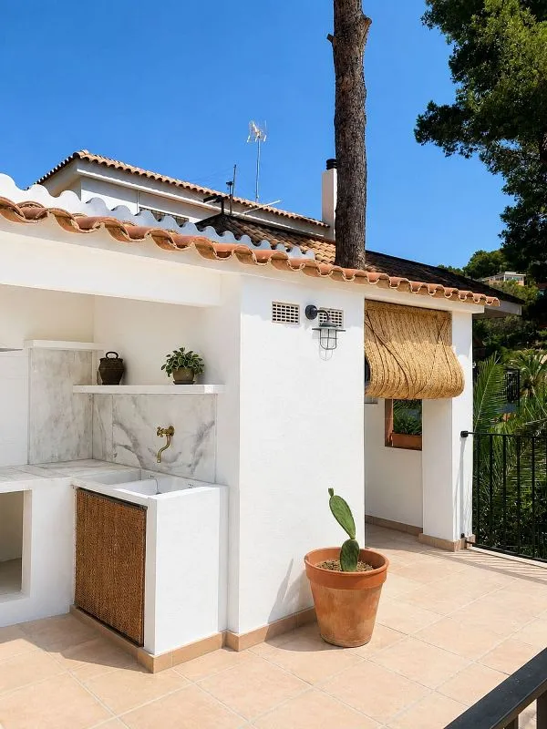 Terrass - Renovated Chalet with Pool in Bellamar