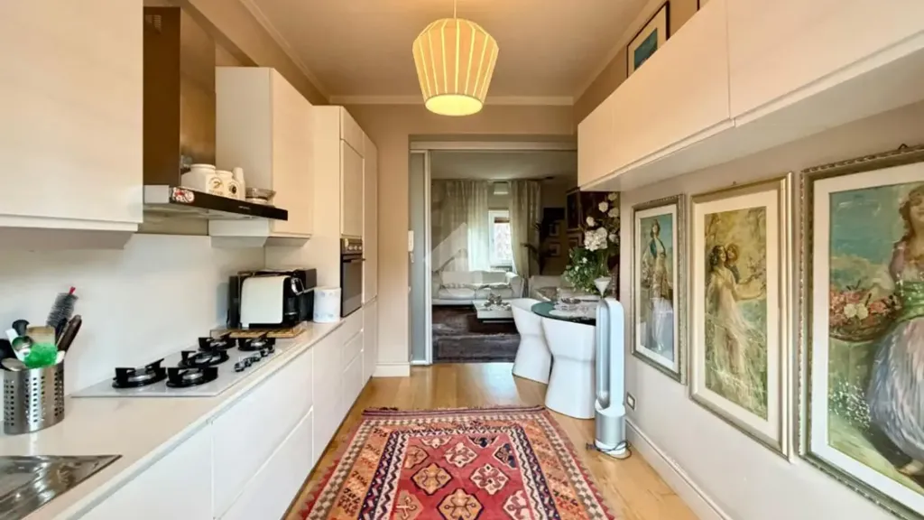 Köök - Ristruttured Apartment with Balcony in Rende