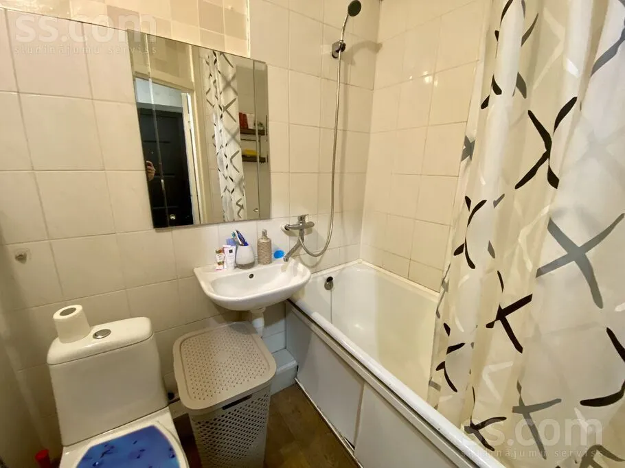 Salles de bain - Apartment with Balcony in Daugavpils