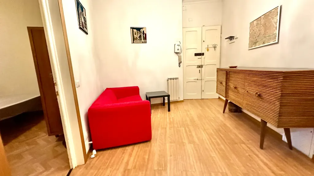 Séjour - Three-Bedroom Apartment with Balcony in Florence