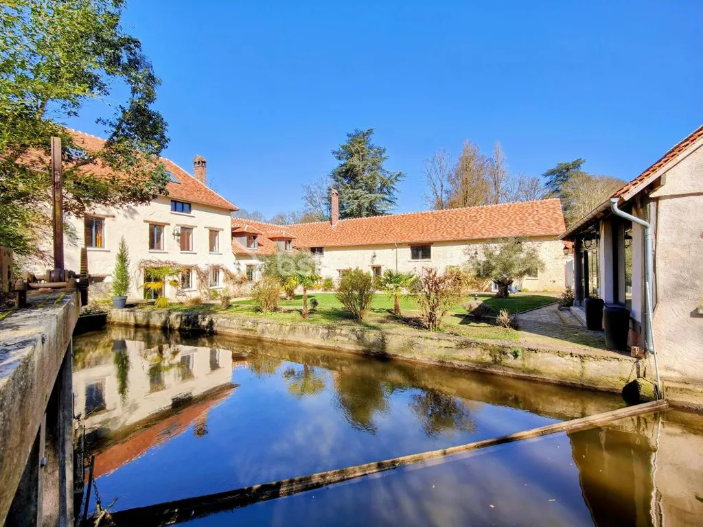 Jardin - Moulin Rénové avec Parc à Houdan