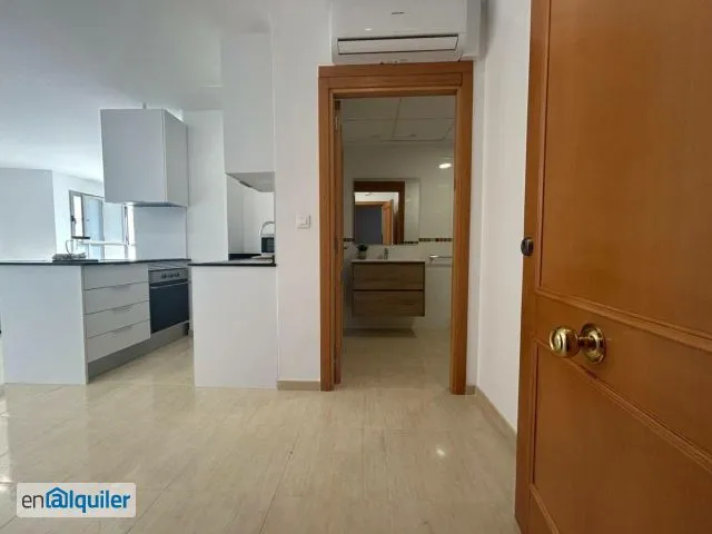 Cuisine - Modern Flat with Office Kitchen in Burriana