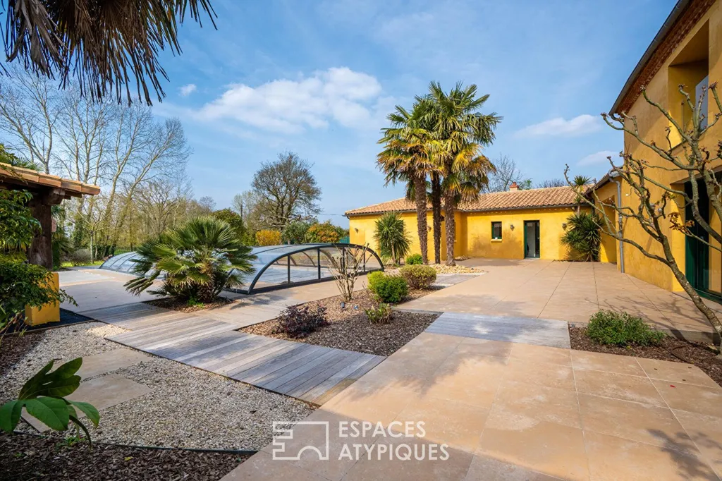 Aed - Renovated Longère with Pool in Countryside