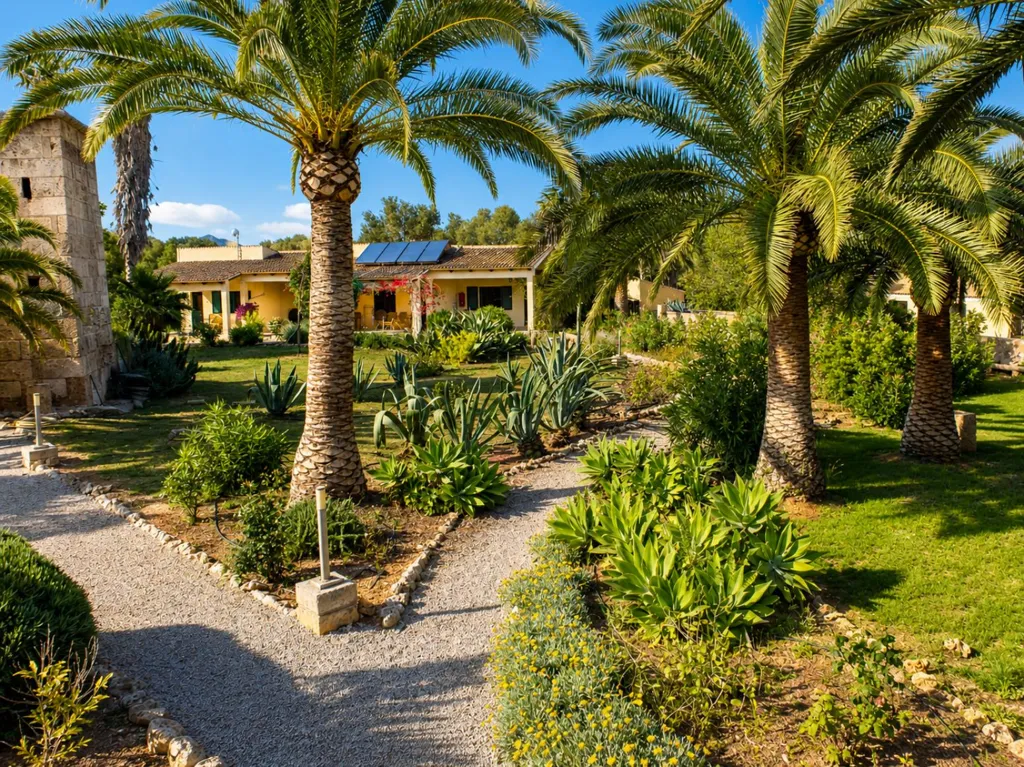 Jardin - Triplex with Pool in Santa Margalida