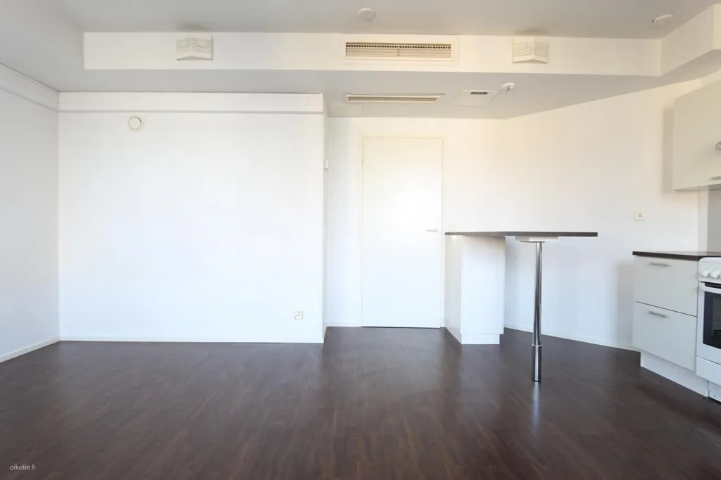 Kitchen - Renovated Studio with Sauna in Jyväskylä Centre