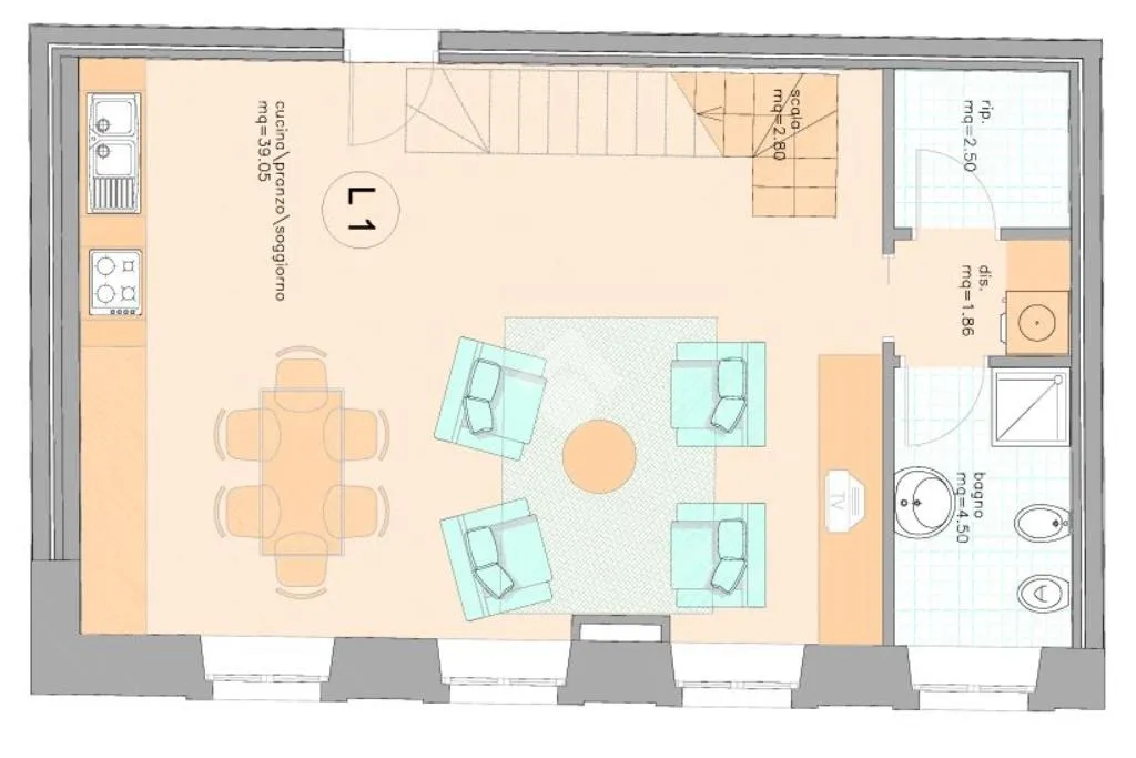 Plaan - Loft Duplex in Historic Schio