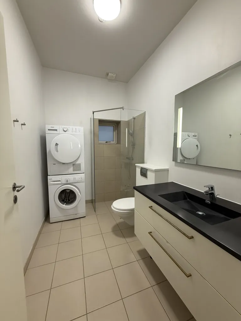 Salles de bain - 2-Bedroom Flat with Modern Kitchen in Aalborg C