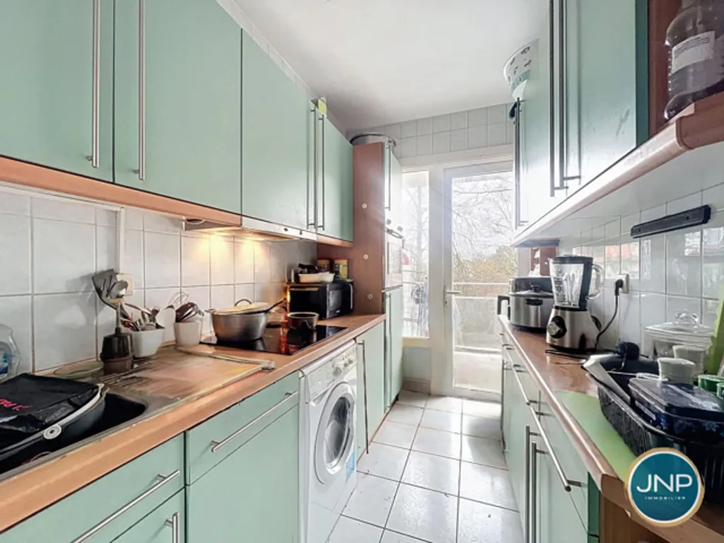 Cuisine - Appartement 2 Chambres avec Terrasse à Uccle Centre