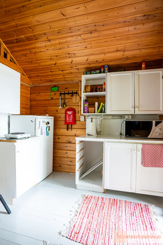 Cucina - Cottage with Private Lakefront in Kuopio