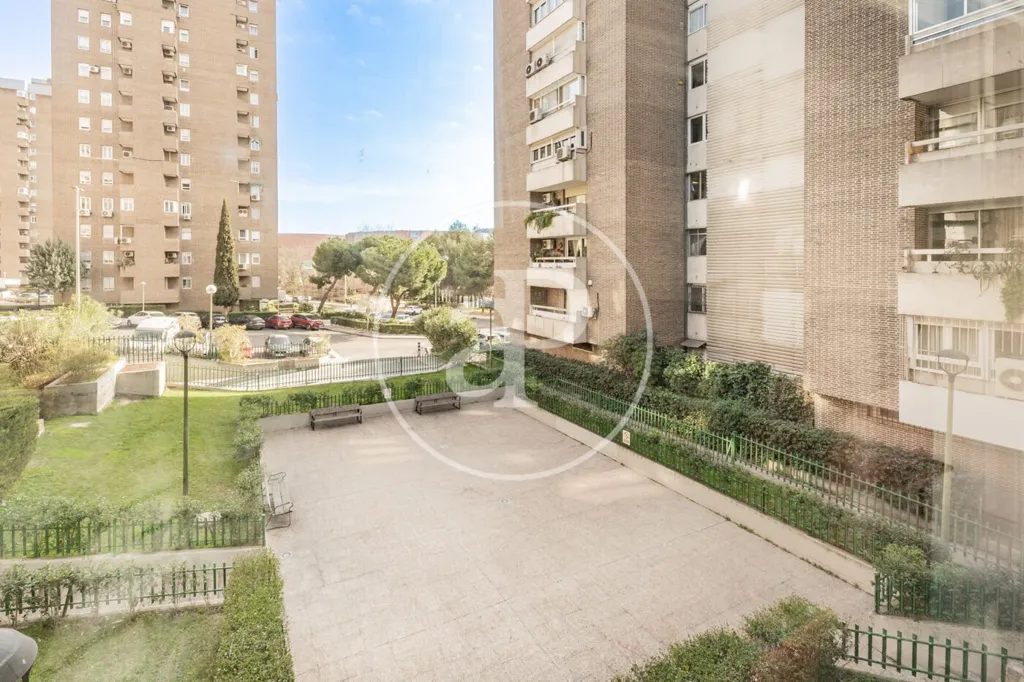 Garden - 3-Bedroom Apartment near Retiro Park, Madrid