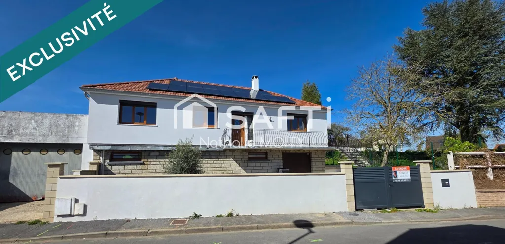 Välivaade - Renovated Detached House with Garden in Itancourt
