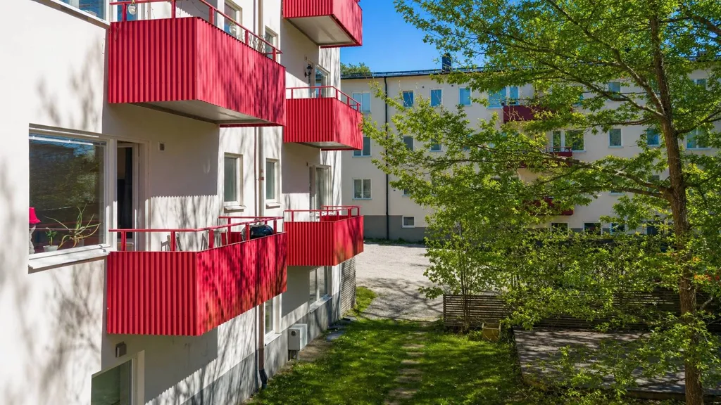 Balcone - Charming Two-Bedroom Flat with Balcony in Stockholm