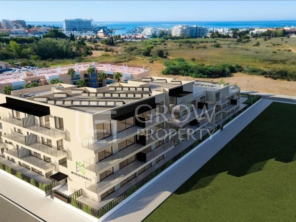 Vue aérienne - Luxury Flat with Garden in Vilamoura