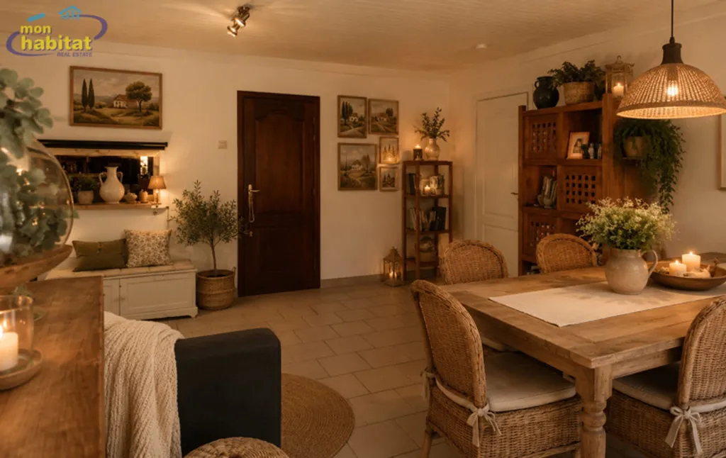 Salle à manger - Maison 4 Façades avec Jardin à Thuin