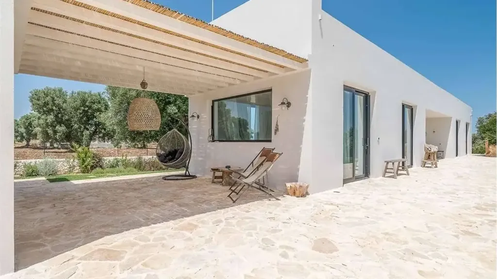 Terrasse - Mediterranean Villa with Sea View, Carovigno