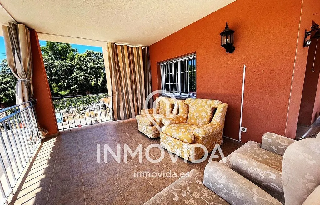 Terrasse - Chalet with Pool and Terrace in Xàtiva