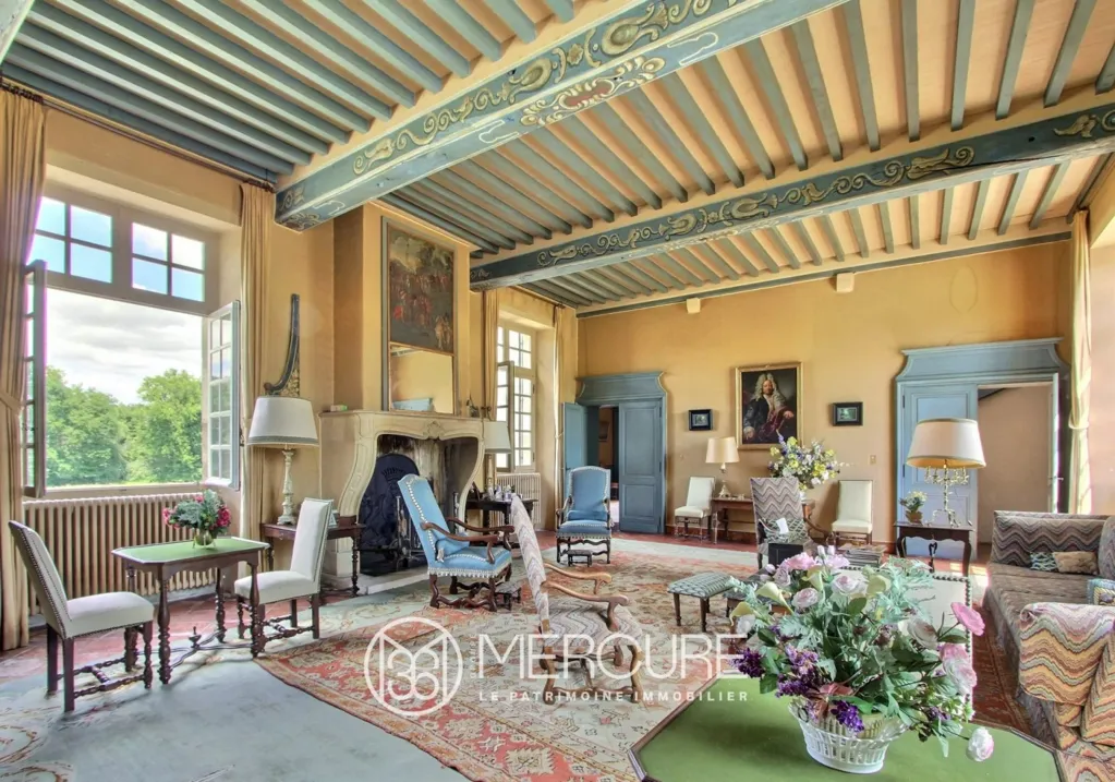 Soggiorno - Historic Chartreuse with Courtyard in South Gironde