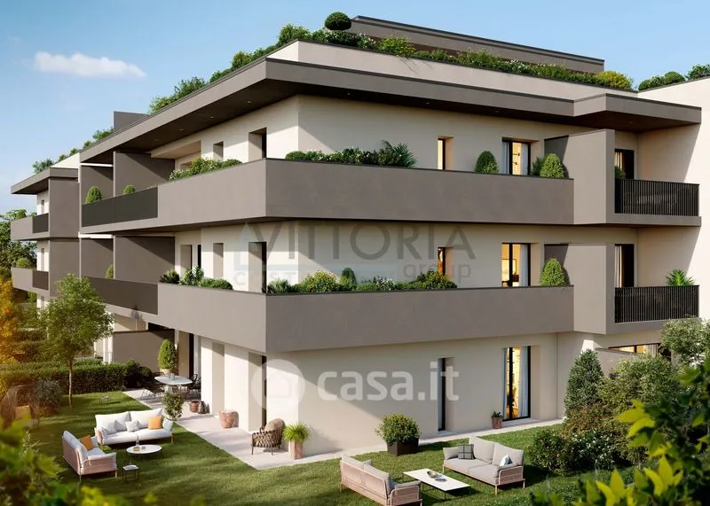 Extérieur - Penthouse with Terrace in Bergamo