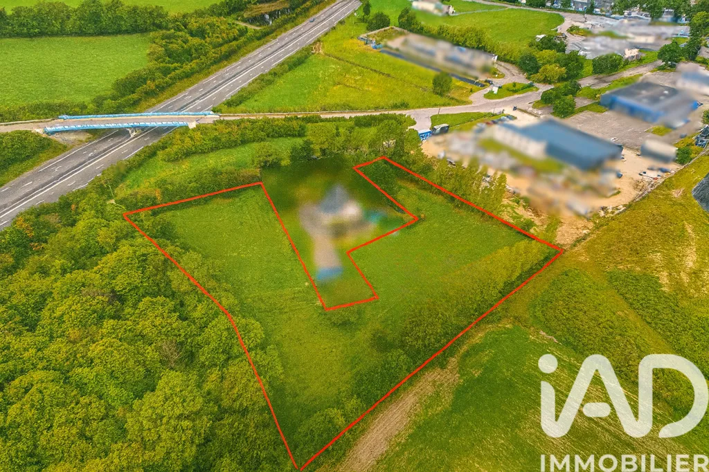 Vue aérienne - Terrain à Bâtir en Zone Uib à Allaire