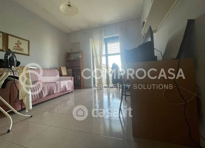 Living Room - Triplex Apartment with Balcony in Galatone