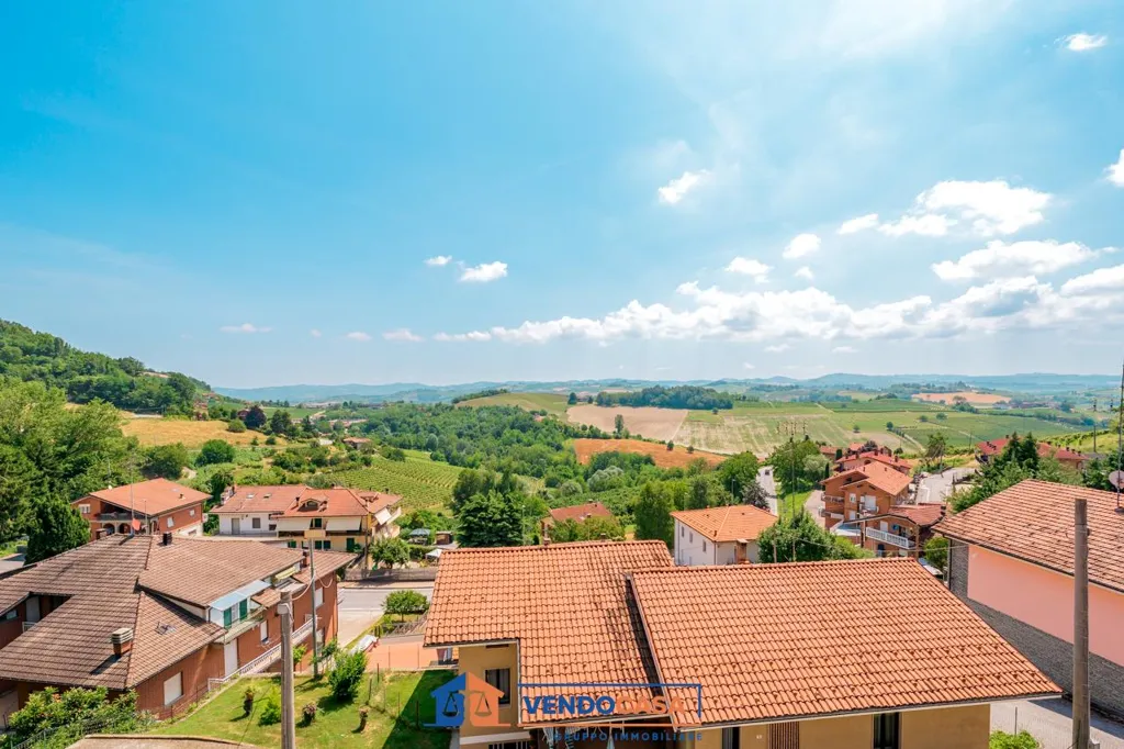 Vue aérienne - Recently Built Apartment with Terrace in Monforte D'Alba